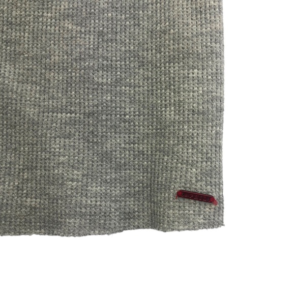 NWOT n:philanthropy Dree Heather Gray Waffle Top SMALL - Picture 7 of 10